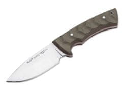 Muela 02MU082 Rhino outdoorový nůž 10,5 cm, zelená, Micarta, kožené pouzdro