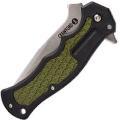 Cold Steel 20MWC Crawford Model 1 kapesní nůž 8,9 cm, černo-zelená, Zy-Ex