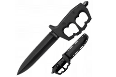 Cold Steel 80NTP Chaos Double Edge taktický nůž 19cm, celočerný, hliník, uhlíková ocel, Secure Ex