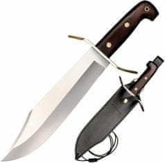 Cold Steel 81B Wild West Bowie nůž/šable 27,3 cm, dřevo, kožené pouzdro