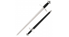 Cold Steel 88NOR Norman Sword sběratelský meč 76,2 cm, kůže, dřevo, pouzdro dřevo+kůže