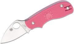 Spyderco C154PPN Squeak Pink Heals kapesní nůž 5 cm, růžová, FRN