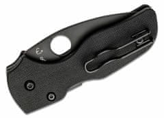 Spyderco C230GPBBK Lil' Native All Black kapesní nůž 6,3 cm, celočerná, G10