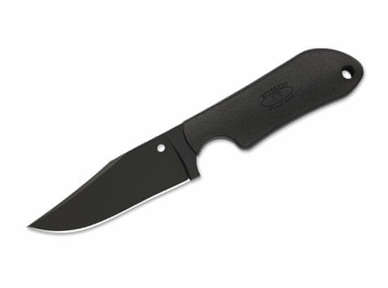 Spyderco FB15PBBK Street Beat všestranný nůž 8,9 cm, celočerný, FRN, pouzdro polymer