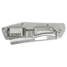 Gerber 31-003686 Flatiron Cleaver kapesní nůž - sekáček 9,2 cm, Stonewash, hnědá, G10