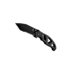 Gerber 31-003635 Paraframe II Serrated Black kapesní nůž 8,6 cm, celočerná, celoocelový