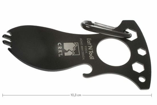 CRKT CR-9100KC Eat'N TOOL BLACK