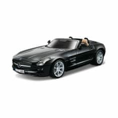 BBurago 1:32 Mercedes Benz SLS AMG Roadster černá