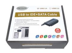 PremiumCord USB 3.0 - SATA + IDE adaptér s kabelem