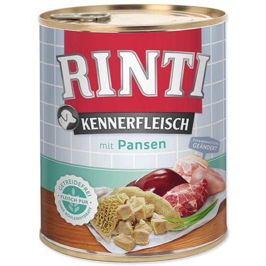 Rinti Konzerva Kennerfleisch Adult žaludky 800g