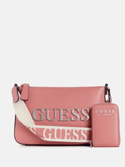 Guess Dámská kabelka, crossbody Caracara růžová