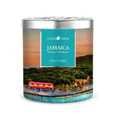 Goose Creek Svíčka WORLD TRAVELER 0,45 KG JAMAICA - FRUIT CAKE, aromatická v dóze