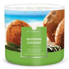 Goose Creek Svíčka 0,41 KG SOOTHING COCONUT, aromatická v dóze, 3 knoty