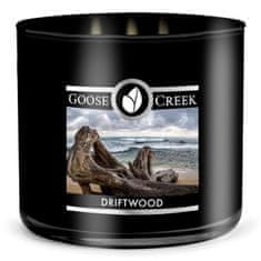 Goose Creek Svíčka MENS COLLECTION 0,41 KG DRIFTWOOD, aromatická v dóze, 3 knoty