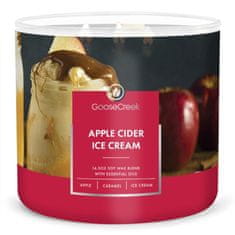 Goose Creek Svíčka 0,41 KG APPLE CIDER ICE CREAM, aromatická v dóze, 3 knoty