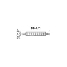 FARO Barcelona FARO LED žárovka JP118MM R7S 12W 2700K