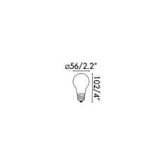 FARO Barcelona FARO LED žárovka STANDARD filament AMBER E27 5W 2200K DIM