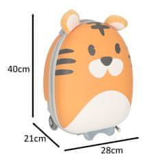 MG Children Travel dětský kufr 40 x 28cm, tiger