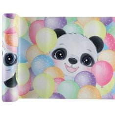 Santex Panda party - Šerpa stolová 30 cm x 5 m