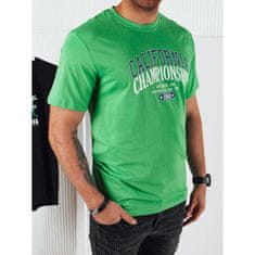 Dstreet Pánské tričko s potiskem WIRAS zelené rx5390 M