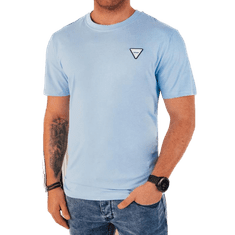 Dstreet Pánské tričko BASE modré rx5447 M