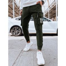 Dstreet Pánské bojové kalhoty SITT zelené ux4310 S