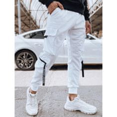 Dstreet Pánské bojové kalhoty ROW bílé ux4368 XXL