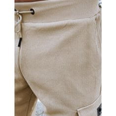 Dstreet Pánské bojové kalhoty ROW béžové ux4369 S