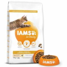 IAMS Krmivo Cat Adult/Senior Hairball Chicken 10kg 