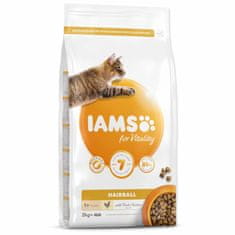 IAMS Krmivo Cat Adult/Senior Hairball Chicken 2kg 