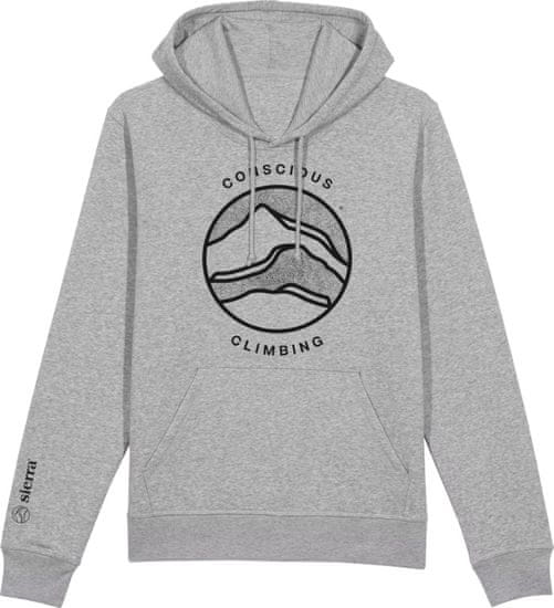 Sierra Pánská funkční mikina Sierra Hoodie Man Conscious Heather Grey|S