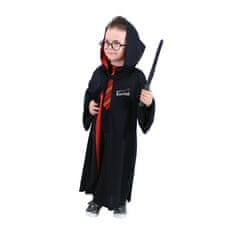 Rappa Dětský kouzelnický plášt s kapucí a brýlemi