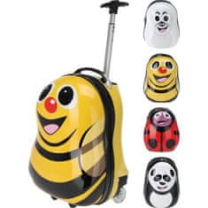 XQMAX Dětský cestovní kufr a batoh KO-491940220pand Panda