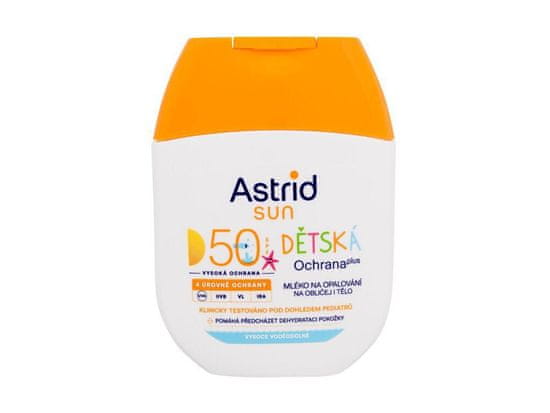 Astrid 60ml sun kids face and body lotion spf50