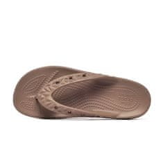 Crocs Žabky hnědé 41 EU Classic Platform Geometrc Flip