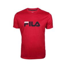 FILA Tričko na trenínk červené XL Classic Logo Tennis