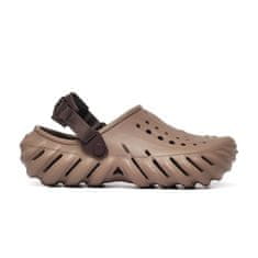 Crocs Dřeváky hnědé 45 EU Echo Clog