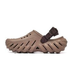 Crocs Dřeváky hnědé 39 EU Echo Clog