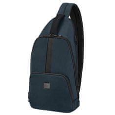 Samsonite Pánská taška Sacksquare Slingbag M tmavě modrá