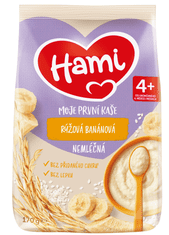 Hami Moje první kaše nemléčná rýžová banánová 4+, 170 g