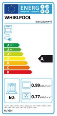 Whirlpool Kombinovaný sporák WS5G8CHW/E