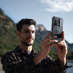 Tech-protect Pancéřový kryt na Xiami Redmi NOTE 13 PRO 5G/POCO X6 5G Tech-Protect Kevlar Cam+ Černý