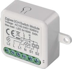 Emos GoSmart modul spínací IP-2102SZ, ZigBee, 2-kanálový