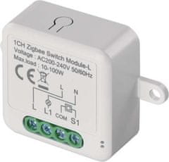 Emos GoSmart modul spínací IP-2103SZ, ZigBee, 1-kanálový (nevyžaduje N vodič)