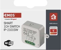 Emos GoSmart modul spínací IP-2101SW, Wi-Fi, 1-kanálový