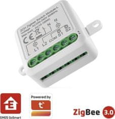 Emos GoSmart modul spínací IP-2104SZ, ZigBee, 2-kanálový (nevyžaduje N vodič)