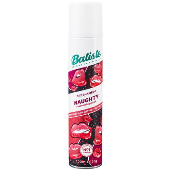 Batiste Suchý šampon Naughty - šampon na suché vlasy 200 ml