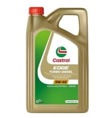 Castrol Motorový olej Castrol EDGE TURBO DIESEL 5W40 TITANIUM FST 5L