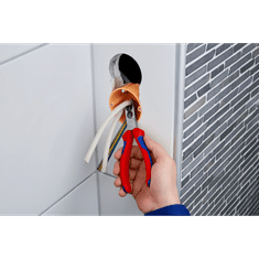 Knipex Odizolovací kleště, chromované, multifunkční, pro průměry 8 -13 mm - KNIPEX 13 45 165