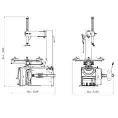 FERDUS Zouvačka osobní LC890U, 10" - 25 ", poloautomat